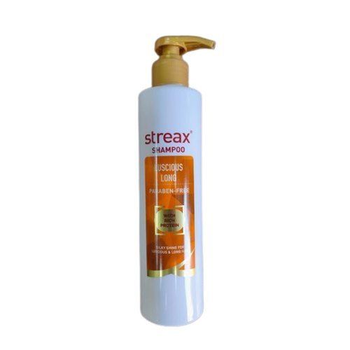 Made With Natural Ingredients And Sulfate Free Streax Luscious Gentle Long Hair Shampoo Shelf Life: 2 Week