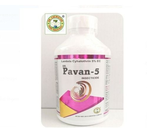 Pavan-5 Insecticides, Lambda Cyhalothrin 5 Percent Ec And Used In Agriculture  Liquid