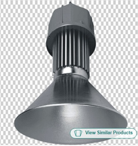 राउंड कूल एलईडी हाई बे लाइट Ip44 50 सिल्वर कलर मजबूत और लंबा जीवनकाल इनपुट वोल्टेज: 220-240 वोल्ट (V)