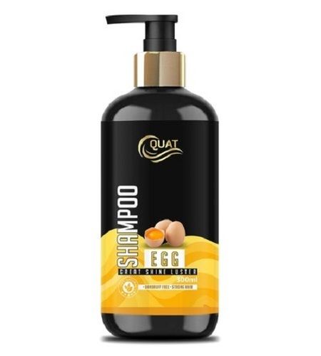 Skin Friendly Long Shiny Hair Natural Quat Hair Fall Prevent Egg Shampoo For Female