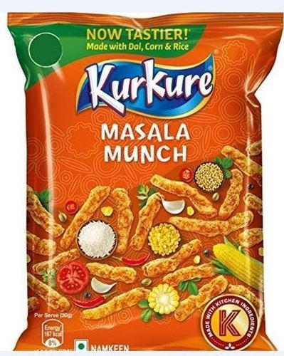 Now Testier Made With Dal And Corn Kurkure Masala Munch  Carbohydrate: 10.7 Grams (G)