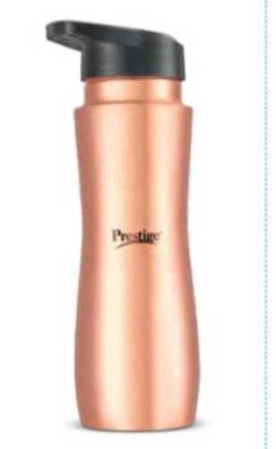 100 Percent Pure Prestige Copper Sipper Bottle Plain With Glossy Finish 950 Ml Capacity Sealing Type: Screw Cap