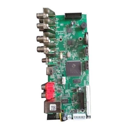 Green 12V Rectangular Shape 4 Audio Inputs Dvr Card Used For Pc Strong And Durable