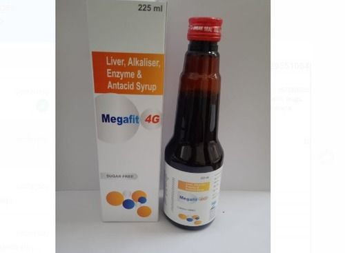 225ml Megafit 4g Liver Alkaliser, Enzyme And Antacid Syrup