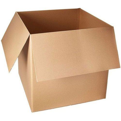 Brown 5 Ply Corrugated Board Box With Double Wall And Square Shape, Eco Friendly