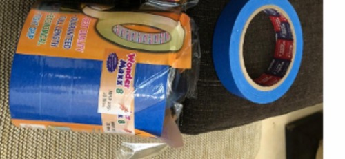 Abrasive Foam Roll Tape In Roll Type Round Blue Color Strong And High Strength Size: 3Inch