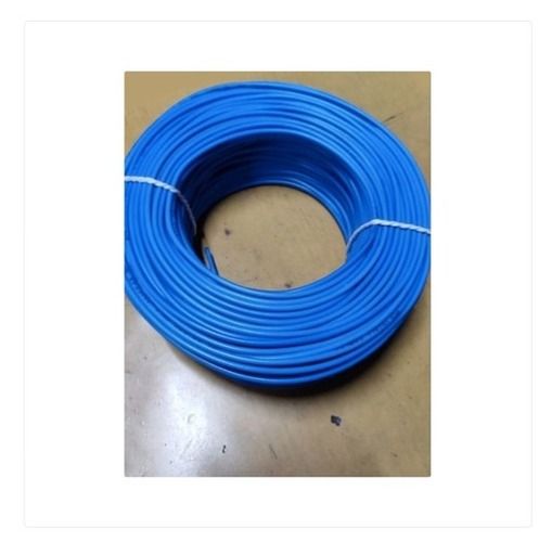 Blue Flexible Electrical Wire With High Heat Bearing Capacity Frequency (Mhz): 50 Hertz (Hz)