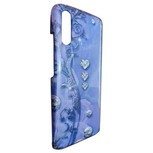 Blue Rubber Sublimation Mobile Back Covers - Plastic Body Material Vibrant Colors That Never Fade | Easy to Apply Scratch and Drop Protection