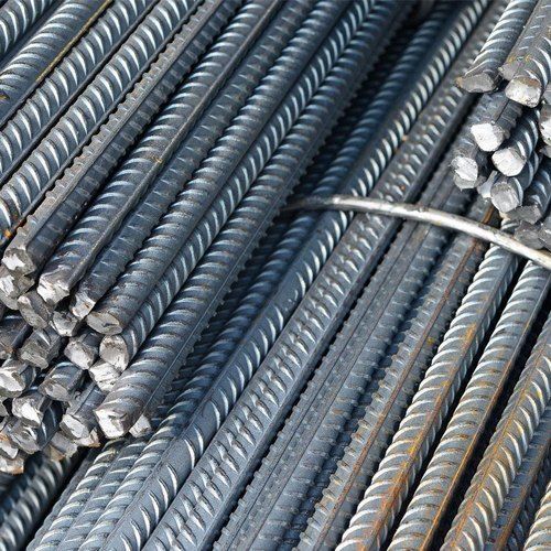 Durable Long Lasting Stainless Steel Strong and Safe Grey Tmt Steel Bars for Construction Use