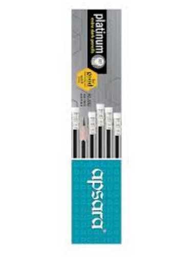 Eco Friendly Comfortable Grip Bold Writing Gray And Black Apsara Pencils