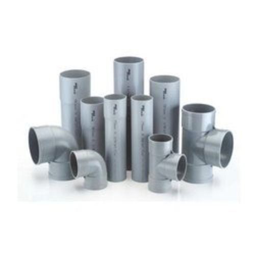 Grey Good Quality Jeel Flow Rigid Pvc Fitting For Water Pipe And Thickness 5 Inch