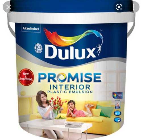 White High Gloss Water Based And Smooth Surface Dulux Interior Plastic Emulsion Paint