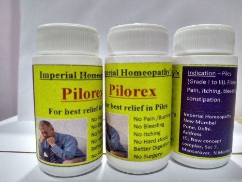 Homeopathy Pilorex Tablet For Pain Relieving Property Of Pilex Assuages Torment And Guarantees Torment Free Waste Discharge
