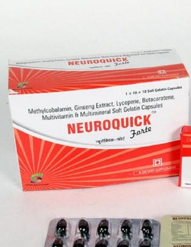 Methylcobalamin Neuroquick Forte Capsule, 10 X 10 Softgel Cap General Medicines