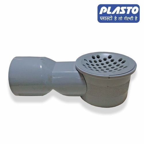 Round Pvc Plasto Plastic Nahani Trap With Jali Size 75 Mm Strong And Long Lifespan