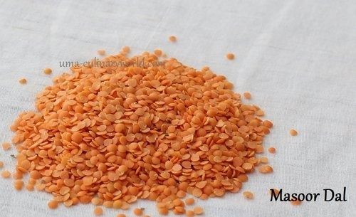 Red Masoor Pulse With High Nutritious Value And Rich Taste