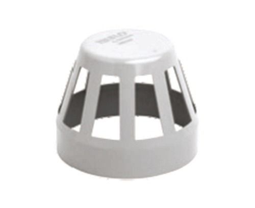 Grey Swr Pipe Fitting Pvc Plastic Vent Cowl For Drainage