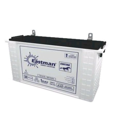 White East Man E-Rickshaw Tubular Battery L 410 X W 172 X H 244 Mm Strong And Long Lifespan Nominal Voltage: 110 Ah Volt (V)