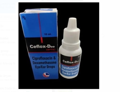 10 Ml Ceflox Dee Drop Used For Eye And Ear Drops With Bacterial Conjunctivitis