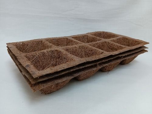 100% Eco-Friendly And Biodegradable A Grade Coconut Fiber Seedling Trays