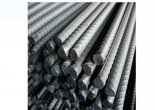 Round 20Mm Mild Steel Tmt Bar Grade Length 12 Meter And Used In Constructions