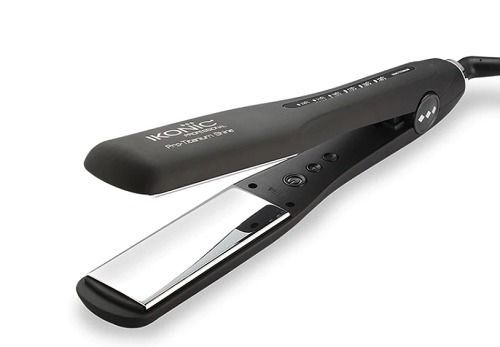 Black Color And Light Weight Ikonic Professional Pro Titanium Hair Straightener