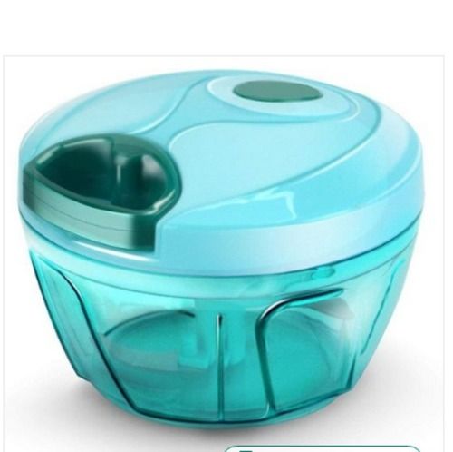 Blue Good Quality And Plastic Body Vegetable Chopper For Chopping