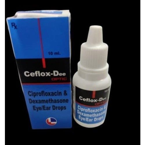 General Medicines Ceflox-Dee Eye And Ear Drops Used For The Treatment Of Superficial Bacterial Infections Eye And Ear