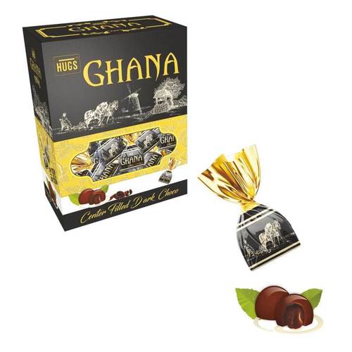 Delicious And Sweet Eggless Hugas Ghana Dark Chocolate Toffees