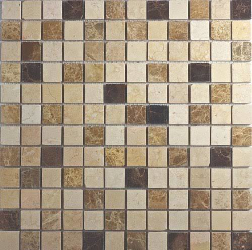 Browns / Tans Durable And Light Weight Non Slip Square Matt Ceramic Bathroom Floor Tiles