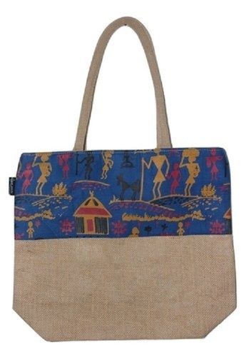 Eco Friendly And Biodegradable Natural Fiber Designer Fancy Jute Bag For Shopping And Gifts 