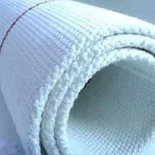 Good Quality White Air Slide Plain Fabric For Industrial Uses, Durable And Versatile