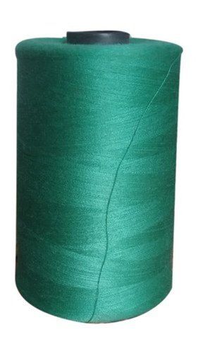 Green Color 100% Cotton Polyester Sewing Yarn