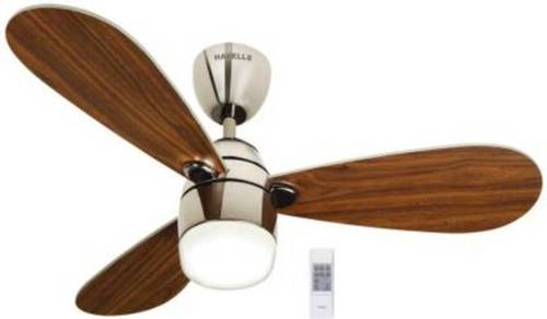 लाइट के साथ हैवेल्स प्रीमियम फैन 950 एमएम मेलानिया यू/एल के साथ