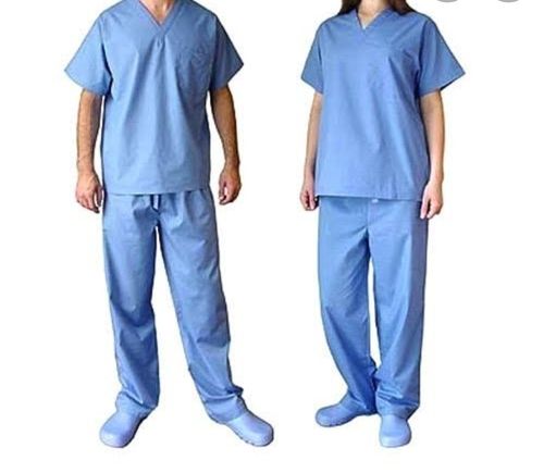 Surgical Scrubs Online, OT Dress for Doctors With Name - Navy Blue