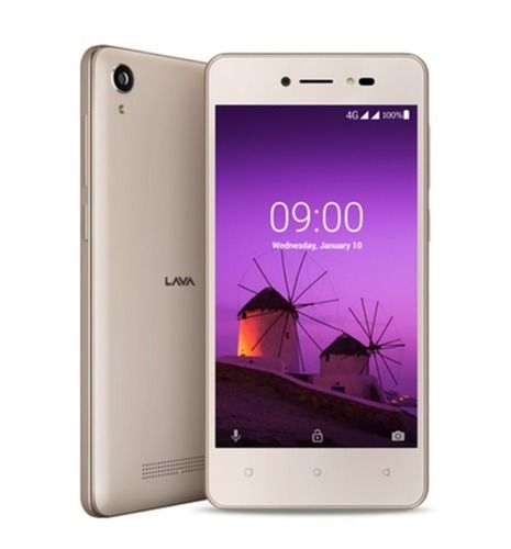 White Impressive Performance, Portable Design, Comfortable Grip And Easy To Use Lava Z50 Mobile Phone