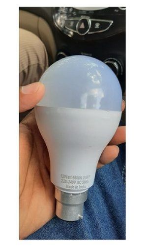 Long Life Span 15 Watt Plastic Cool Day Round White LED Bulb For Home And Hotels