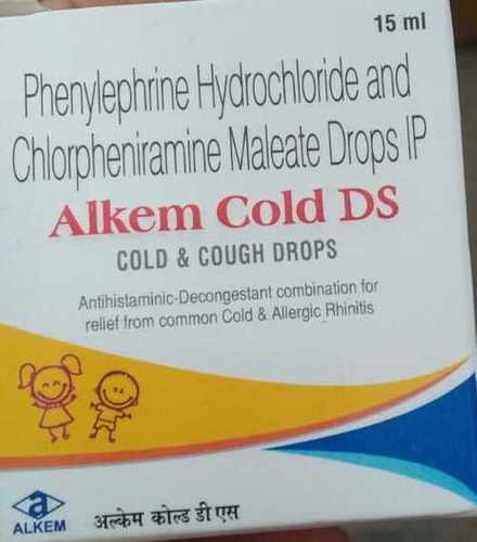 Phenylephrine Hydrochloride And Chlorpheniramine Malete Drops Ip Alkem Cold Ds General Medicines