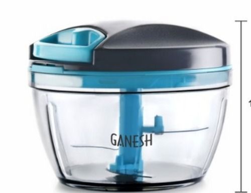 Plastic 100 Percent Good Quality Ganesh Vegetables And Fruit Chopper Blue Or Black 