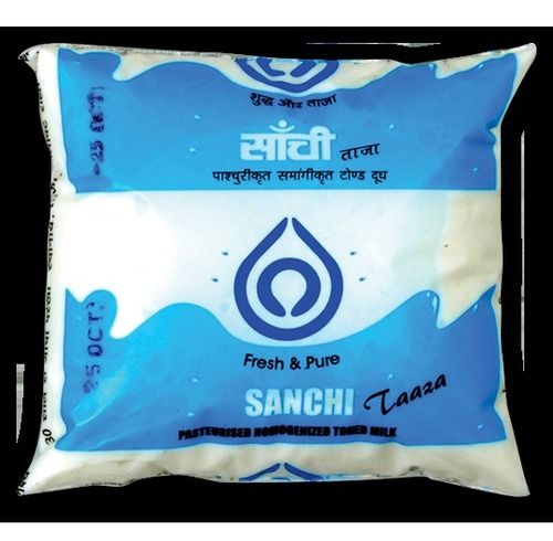 Natural Healthy Rich Taste Fresh Pasteurized Sanchi Toned Milk With Full Of Calcium Age Group: Adults