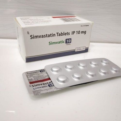 Simvatic 10 Simvastatin Tablet Ip 10 X 10 Pack
