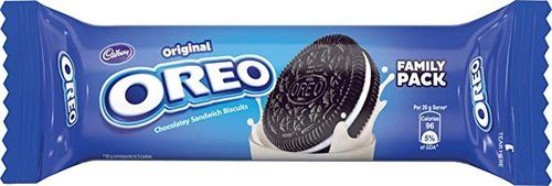 Cadbury Oreo Original Vanilla Creme Biscuit 120 G Pack 100 Percent Fresh And Pure Fat Content (%): 1% Grams (G)