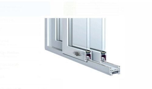 White 100 Percent Aluminum Jindal Aluminum Section For Constructions Use Door Strong And Durable