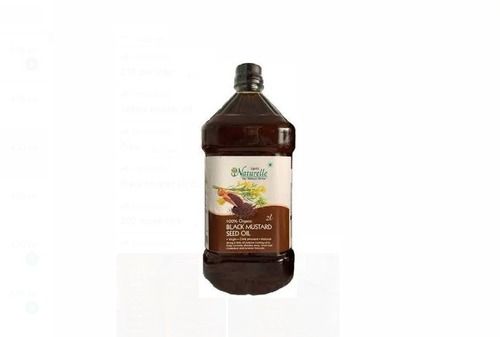 2 Liter 100 Percent Organic Black Mustard Oil Rich In Vitamin For Cooking Use