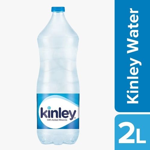 2 Liter Kinley Packaged Drinking Water With High Minerals Value Packaging: Plastic Bottle