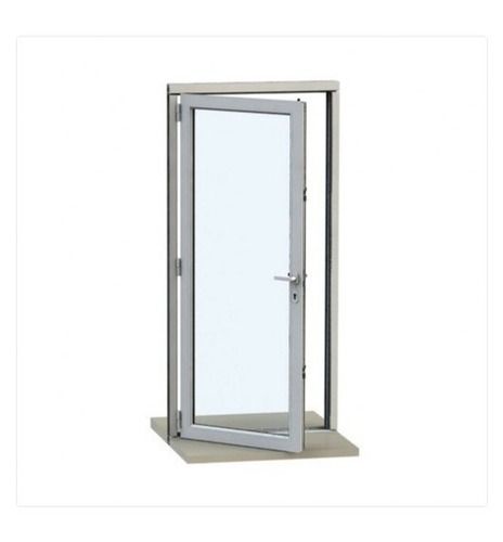 5 Mm Thick Aluminum And Glass Material Door For Home Strong And Durable