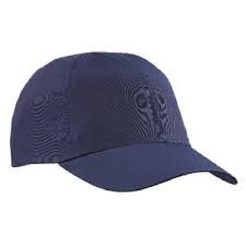 Attractive And Lightweight Versatile Cotton Polyester Navy Blue Casual Cap