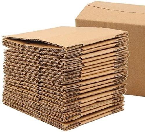 Brown Color Corrugated Cardboard Box Use For Gift And Leptop Packaging