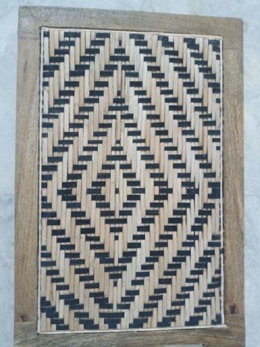 Easy To Wipe Clean Home Decor Rectangular Natural Bamboo Window Mats