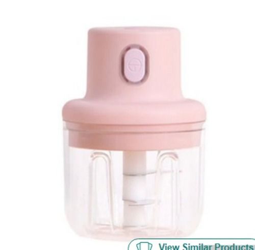 Light Pink Good Quality Electric Fruit Vegetable Onion Garlic Cutter Food Speedy Chopper